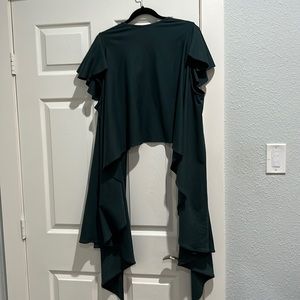 Harkensback Ruffled Sleeve Flounce Jacket